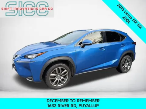 Blue 2016 Lexus NX 200t for sale in Puyallup, WA