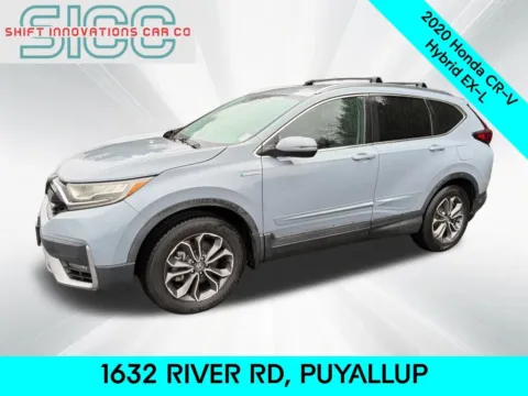 Beige 2020 Honda CR-V Hybrid EX-L for sale in Puyallup, WA
