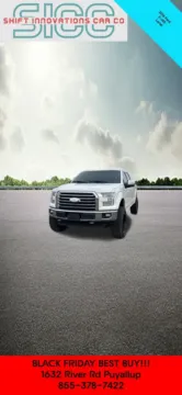 White 2016 Ford F-150 Lariat for sale in Puyallup, WA