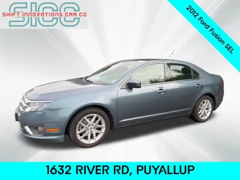 Blue 2012 Ford Fusion SEL for sale in Puyallup, WA