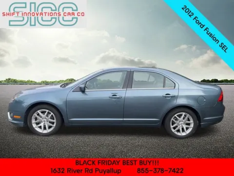 Another view of 2012 Ford Fusion SEL for sale in Puyallup, WA at Shift Innovations Car Co