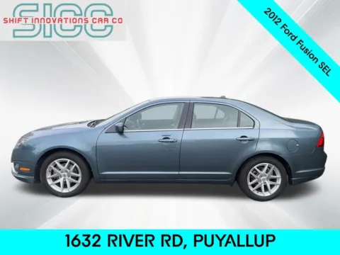 Another view of 2012 Ford Fusion SEL for sale in Puyallup, WA at Shift Innovations Car Co