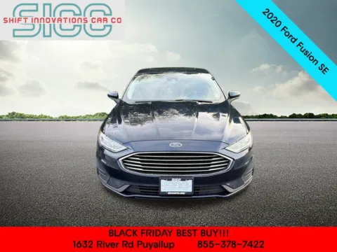 Photos of 2020 Ford Fusion SE for sale in Puyallup, WA at Shift Innovations Car Co