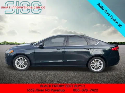 Another view of 2020 Ford Fusion SE for sale in Puyallup, WA at Shift Innovations Car Co