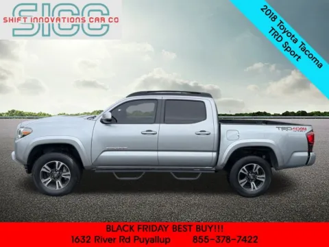 Another view of 2018 Toyota Tacoma TRD Sport for sale in Puyallup, WA at Shift Innovations Car Co