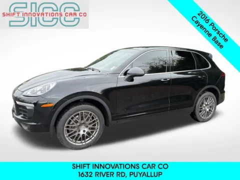 Black 2016 Porsche Cayenne for sale in Puyallup, WA