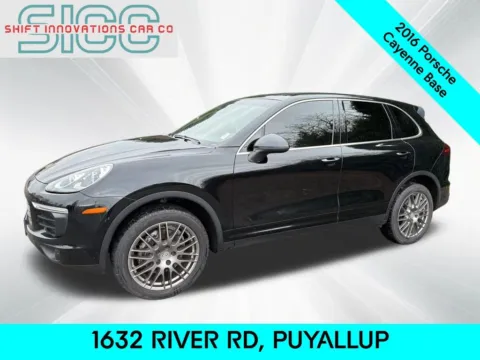 Black 2016 Porsche Cayenne for sale in Puyallup, WA