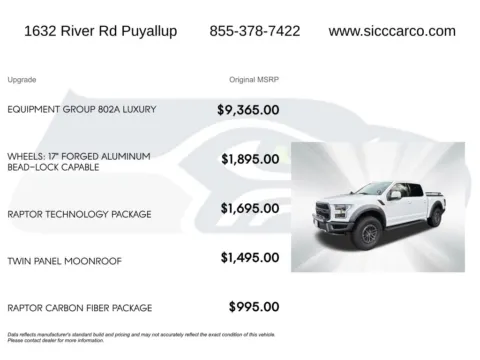 More photos of 2019 Ford F-150 Raptor at Shift Innovations Car Co, WA