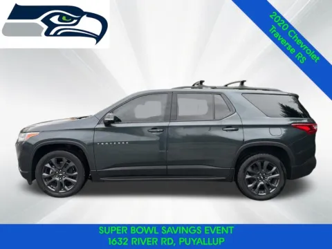 Another view of 2020 Chevrolet Traverse RS for sale in Puyallup, WA at Shift Innovations Car Co