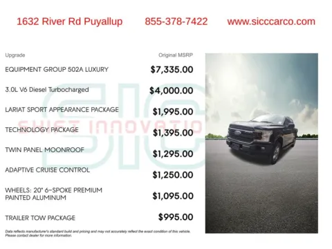 More photos of 2018 Ford F-150 Lariat at Shift Innovations Car Co, WA