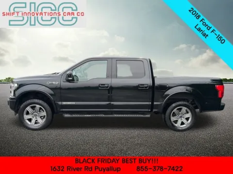 Another view of 2018 Ford F-150 Lariat for sale in Puyallup, WA at Shift Innovations Car Co