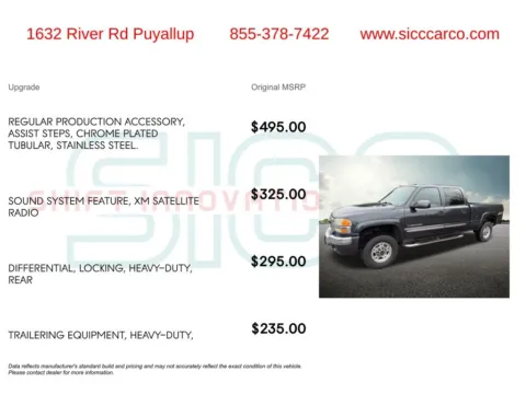 More photos of 2004 GMC Sierra 2500HD SLT at Shift Innovations Car Co, WA