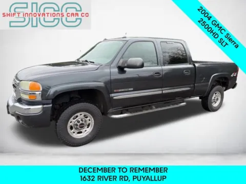 Gray 2004 GMC Sierra 2500HD SLT for sale in Puyallup, WA