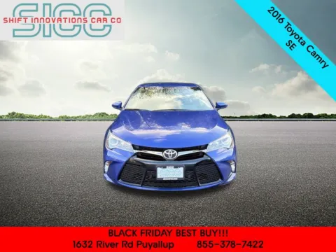 Photos of 2016 Toyota Camry SE for sale in Puyallup, WA at Shift Innovations Car Co