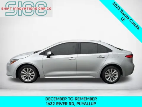 Another view of 2023 Toyota Corolla LE for sale in Puyallup, WA at Shift Innovations Car Co