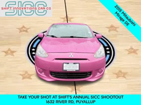 Photos of 2015 Mitsubishi Mirage DE for sale in Puyallup, WA at Shift Innovations Car Co