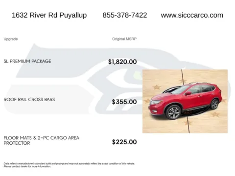 More photos of 2017 Nissan Rogue SL at Shift Innovations Car Co, WA