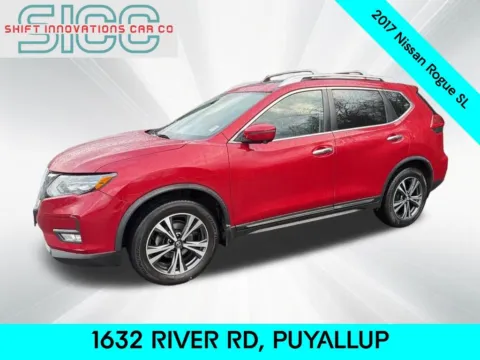 Red 2017 Nissan Rogue SL for sale in Puyallup, WA