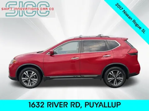 Another view of 2017 Nissan Rogue SL for sale in Puyallup, WA at Shift Innovations Car Co