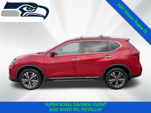 Another view of 2017 Nissan Rogue SL for sale in Puyallup, WA at Shift Innovations Car Co