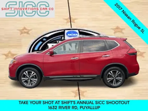 Another view of 2017 Nissan Rogue SL for sale in Puyallup, WA at Shift Innovations Car Co