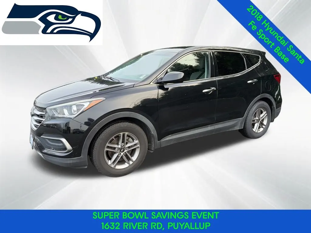 Black 2018 Hyundai Santa Fe Sport 2.4 Base for sale in Puyallup, WA