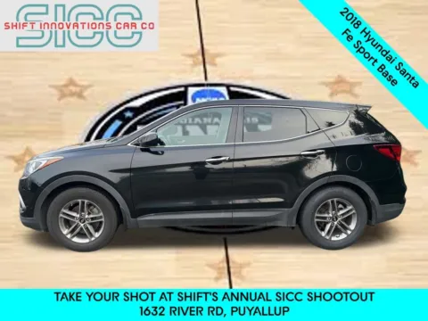 Another view of 2018 Hyundai Santa Fe Sport 2.4 Base for sale in Puyallup, WA at Shift Innovations Car Co