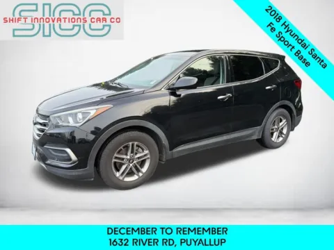 Black 2018 Hyundai Santa Fe Sport 2.4 Base for sale in Puyallup, WA