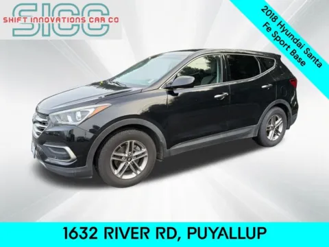 Black 2018 Hyundai Santa Fe Sport 2.4 Base for sale in Puyallup, WA