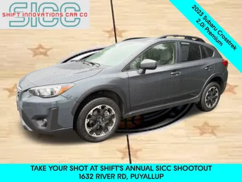 Gray 2023 Subaru Crosstrek Premium for sale in Puyallup, WA