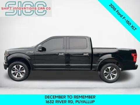 Another view of 2016 Ford F-150 XLT for sale in Puyallup, WA at Shift Innovations Car Co