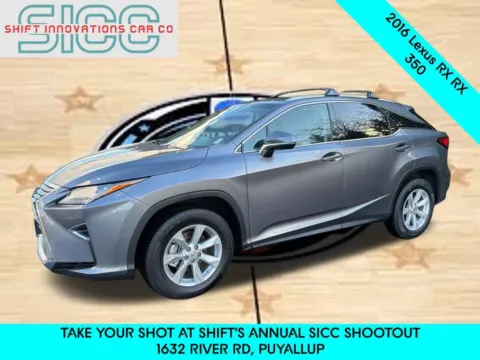 Gray 2016 Lexus RX 350 for sale in Puyallup, WA