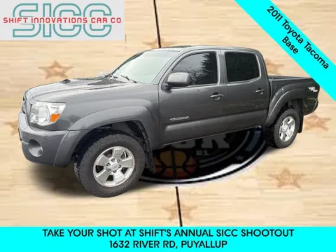 Gray 2011 Toyota Tacoma for sale in Puyallup, WA