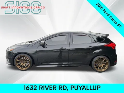 Another view of 2015 Ford Focus ST for sale in Puyallup, WA at Shift Innovations Car Co