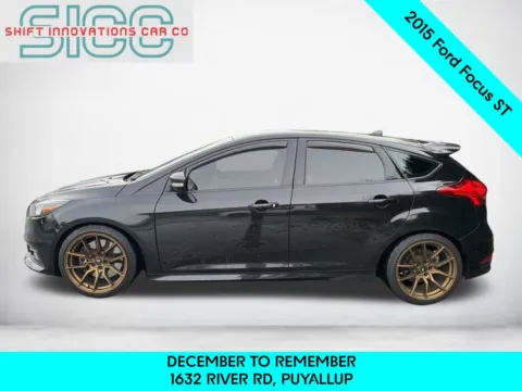 Another view of 2015 Ford Focus ST for sale in Puyallup, WA at Shift Innovations Car Co