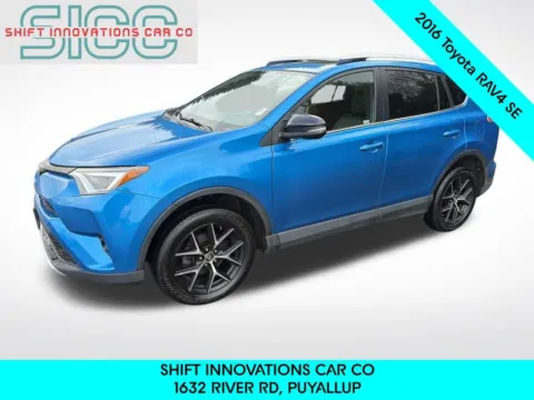 Blue 2016 Toyota RAV4 SE for sale in Puyallup, WA