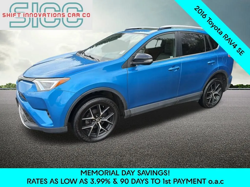 Blue 2016 Toyota RAV4 SE for sale in Puyallup, WA