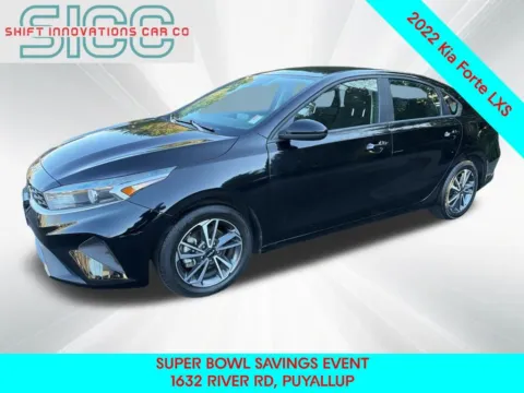 Black 2022 Kia Forte LXS for sale in Puyallup, WA