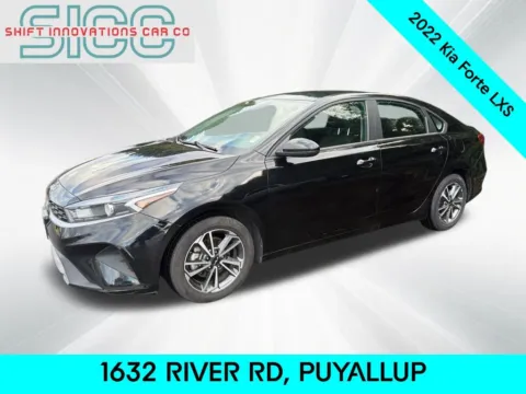 Black 2022 Kia Forte LXS for sale in Puyallup, WA