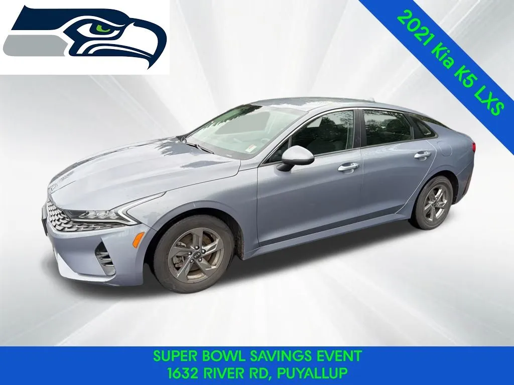Silver 2021 Kia K5 LXS for sale in Puyallup, WA