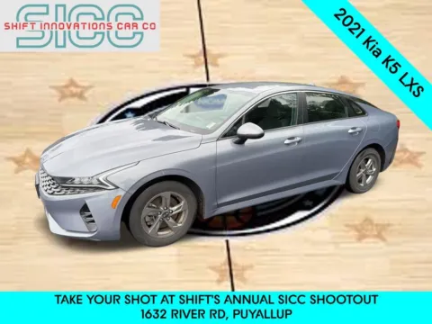 Silver 2021 Kia K5 LXS for sale in Puyallup, WA