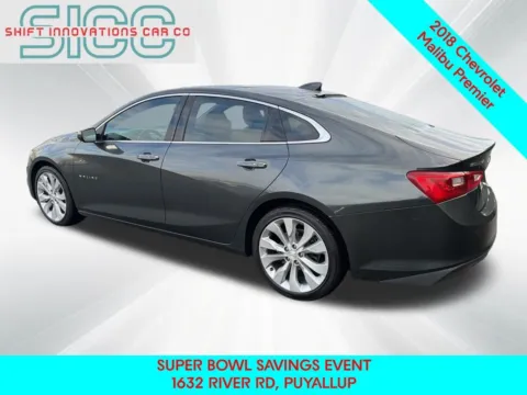 More photos of 2018 Chevrolet Malibu Premier at Shift Innovations Car Co, WA