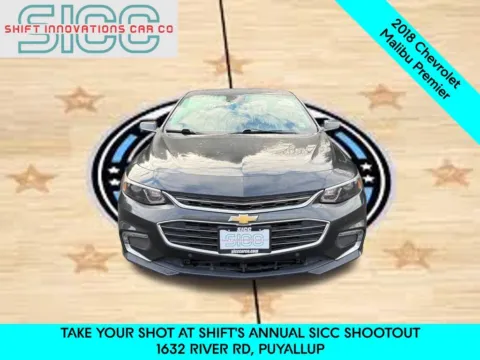 Photos of 2018 Chevrolet Malibu Premier for sale in Puyallup, WA at Shift Innovations Car Co