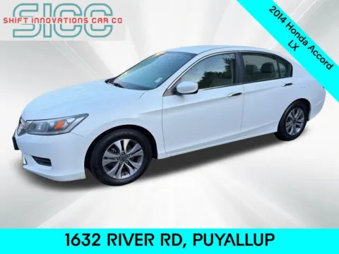 White 2014 Honda Accord LX for sale in Puyallup, WA