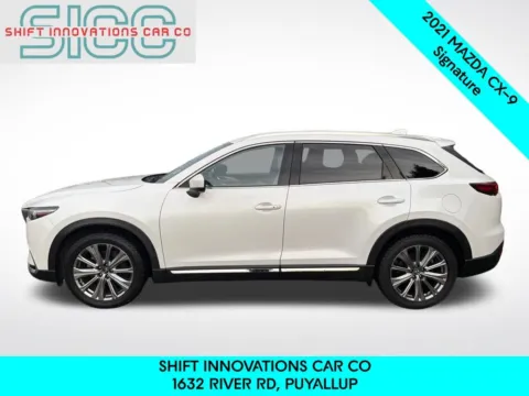 Another view of 2021 Mazda CX-9 Signature for sale in Puyallup, WA at Shift Innovations Car Co