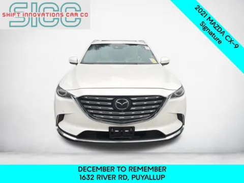 White 2021 Mazda CX-9 Signature for sale in Puyallup, WA