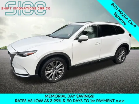 White 2021 Mazda CX-9 Signature for sale in Puyallup, WA