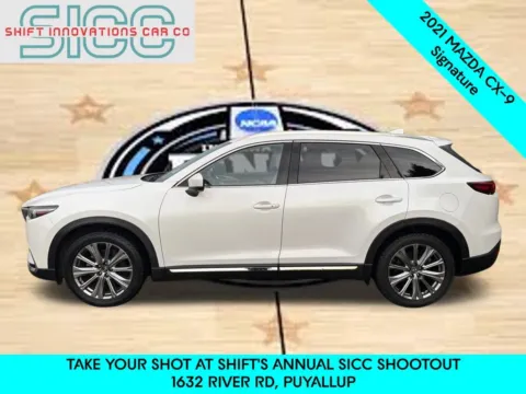 Another view of 2021 Mazda CX-9 Signature for sale in Puyallup, WA at Shift Innovations Car Co