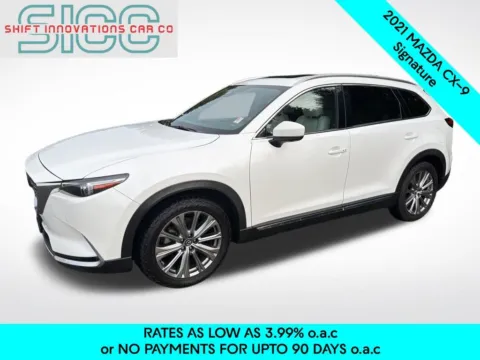 White 2021 Mazda CX-9 Signature for sale in Puyallup, WA