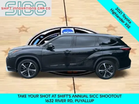 Another view of 2021 Toyota Highlander XSE for sale in Puyallup, WA at Shift Innovations Car Co